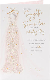 Sentimental Wishes Wedding Card for Daughter & Son-in-Law